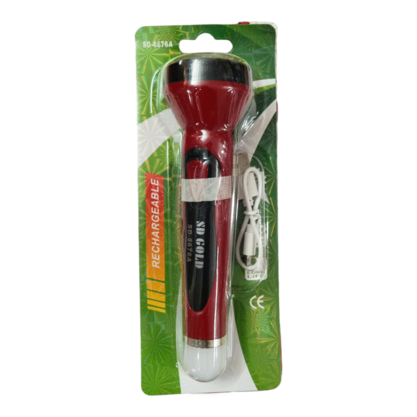 SD GOLD SD-8676A rechargeable torch light