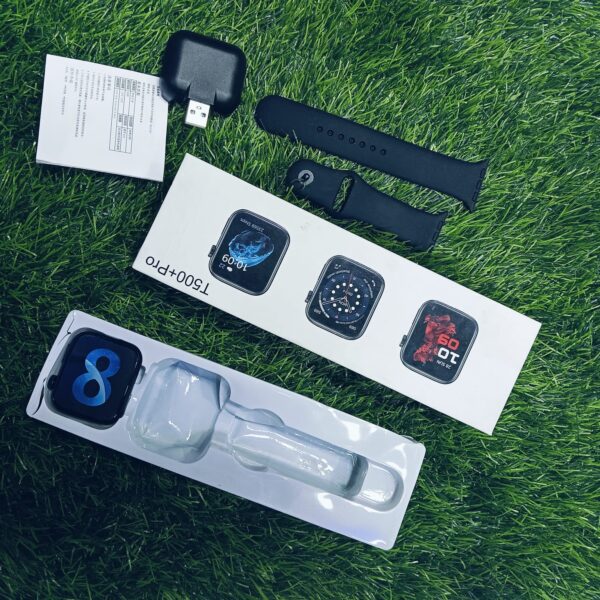 T500+ Pro Smart Watch with BT Call Heart Rate Blood Pressure for ladies & men Code : 7704