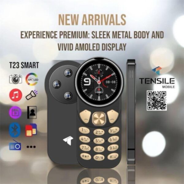Tensile Sleek Metal Body And Amoled Display code:9503+9524/1590