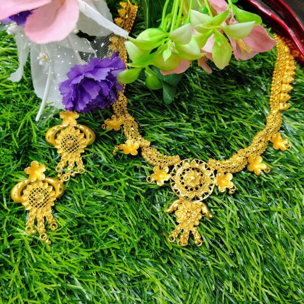 Necklace (gold plate) | colour grante - Image 4