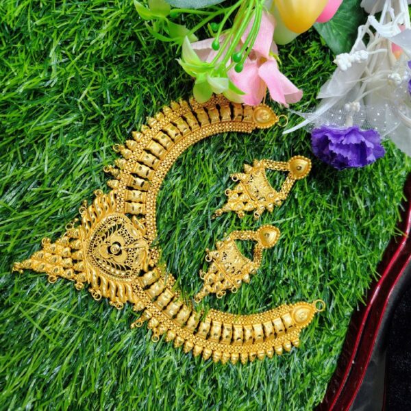 Necklace (gold plate) | colour grante - Image 3