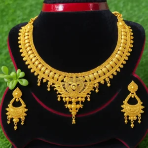 Necklace (gold plate) | colour grante